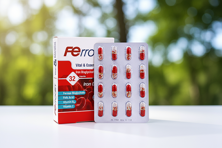 کپسول فرودین برای پیشگیری از کم‌ خونی در بارداری